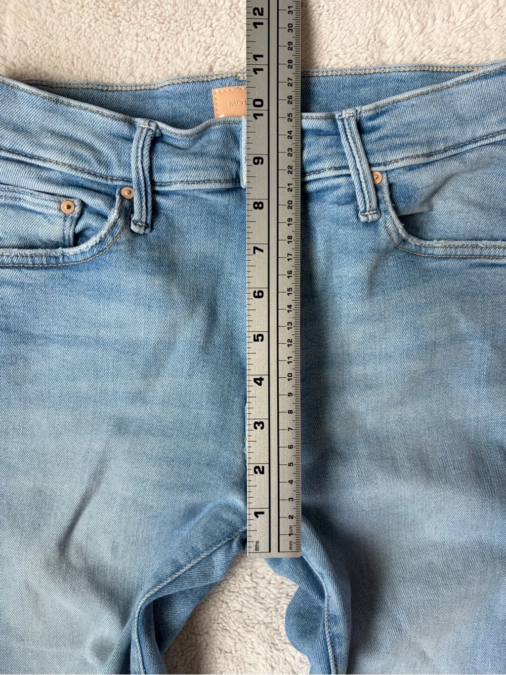 Mother The Insider Crop Step Fray Limited Edition Women's Jeans Size 28
